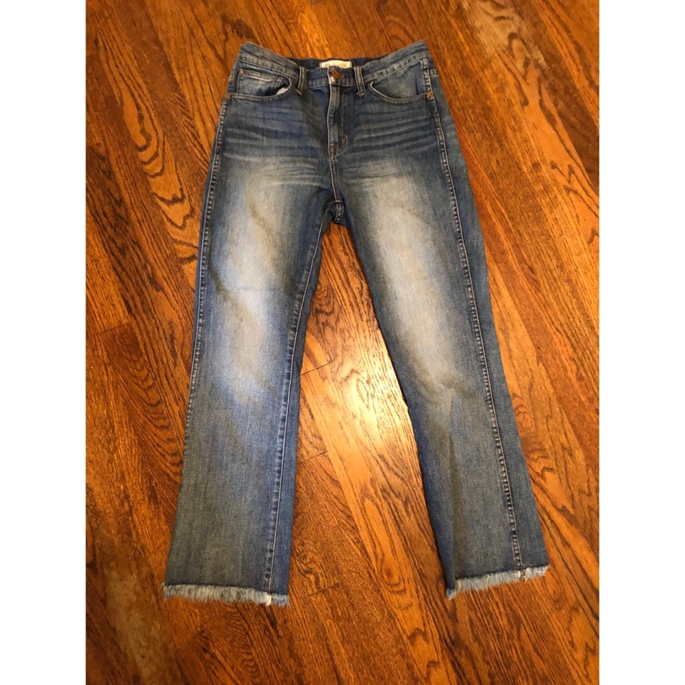 Madewell Demi cropped jeans